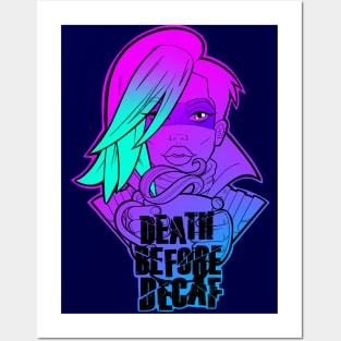 Borderlands Lorelei Death Before Decaf Posters and Art